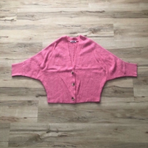 Pink Devoted Button-Up Women's Cardigan - Picture 2 of 8